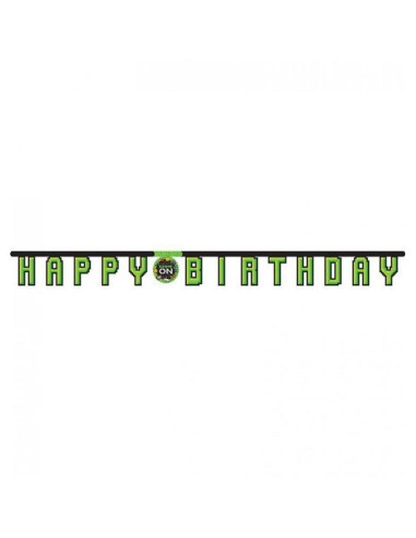 guirlande jeux vidéo gaming anniversaire garçon