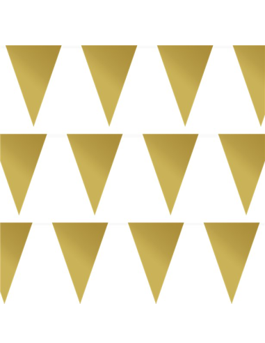 GOLDENE PARTYGARLANDE IN DER SCHWEIZ