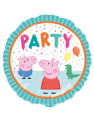 PEPPA PIG metallischer BALLON
