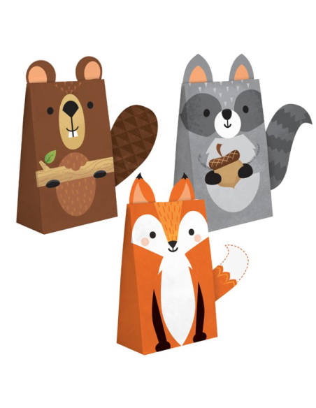 Borse da festa per compleanno animali della foresta - Bellefete.ch - Svizzera - Compleanno bambino foresta Borse da festa per compleanno animali della foresta - Bellefete.ch - Svizzera - Compleanno bambino foresta