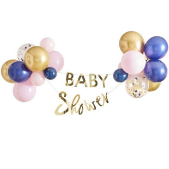 Palloncini e Ghirlanda di festa Baby Shower - Articoli Baby Shower - bellefete.ch 2
