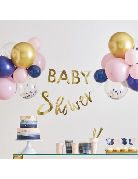 Luftballons und Party Girlande Baby Shower - Baby Shower Artikel - bellefete.ch