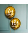 Goldene Luftballons zum 18. Geburtstag in der Schweiz