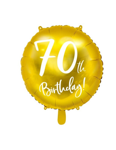 PALLONCINO ORO 70 ANNI