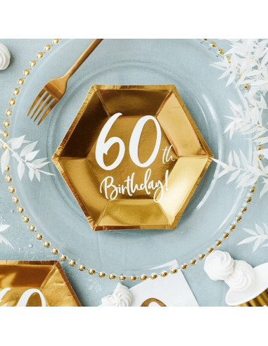ASSIETTES ANNIVERSAIRE 60 ANS EN SUISSE