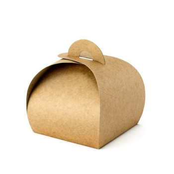 10 Geschenkboxen aus Naturkraftpapier - Partydekoration - Bellefete.ch 2