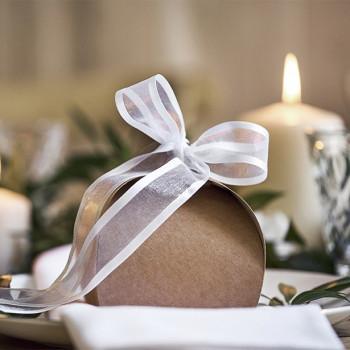 10 Geschenkboxen aus Naturkraftpapier - Partydekoration - Bellefete.ch