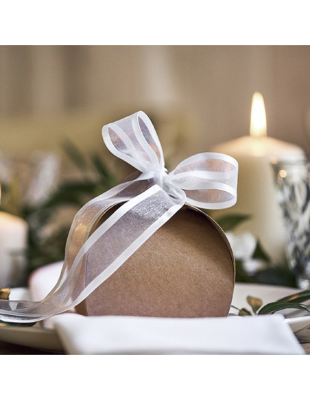 10 Geschenkboxen aus Naturkraftpapier - Partydekoration - Bellefete.ch