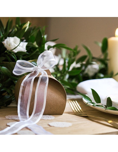 10 Boîtes à cadeaux en papier Naturel Kraft - Déco de fête - Bellefete.ch