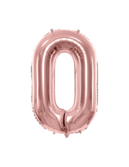 palloncino numero zero in oro rosa in svizzera