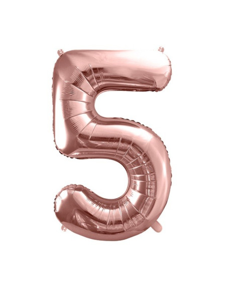 PALLONCINO NUMERO 5 IN ORO ROSA IN SVIZZERA