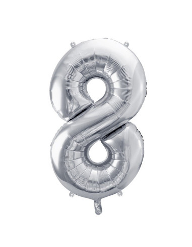 PALLONE IN ALLUMINIO NUMERO 8 IN SVIZZERA