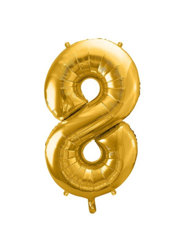 PALLONCINO ORO NUMERO 8 ECONOMICO