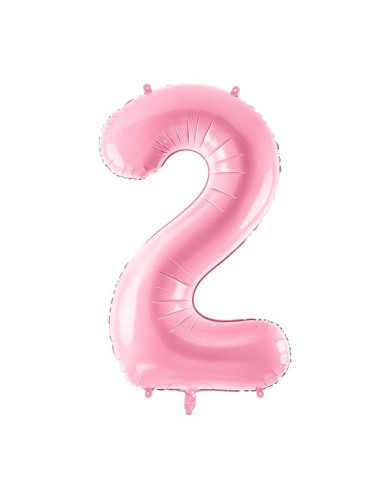 PALLONCINO NUMERO 2 ROSA CHIARO IN SVIZZERA
