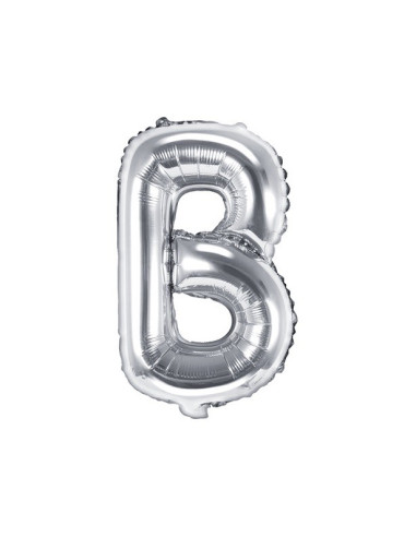 PALLONCINO IN ARGENTO CON LETTERA B IN SVIZZERA