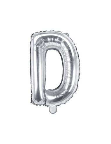 PALLONCINO CON LETTERA IN ARGENTO ECONOMICO