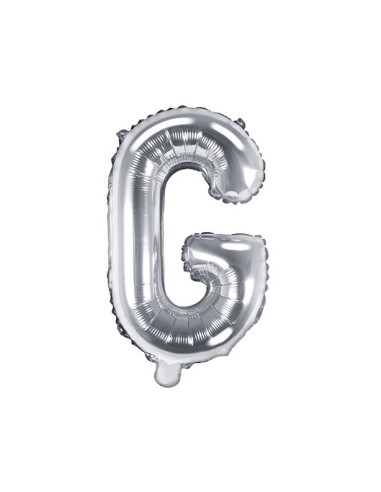 SILBERNER BUCHSTABEN-G-BALLON IN DER SCHWEIZ