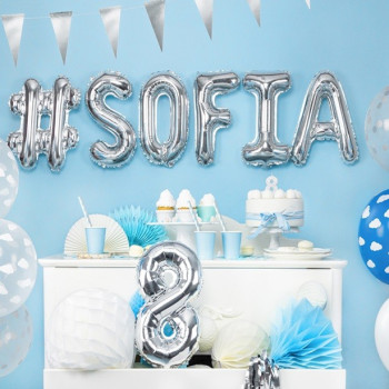 PALLONCINO IN ARGENTO CON LETTERA I IN SVIZZERA 2
