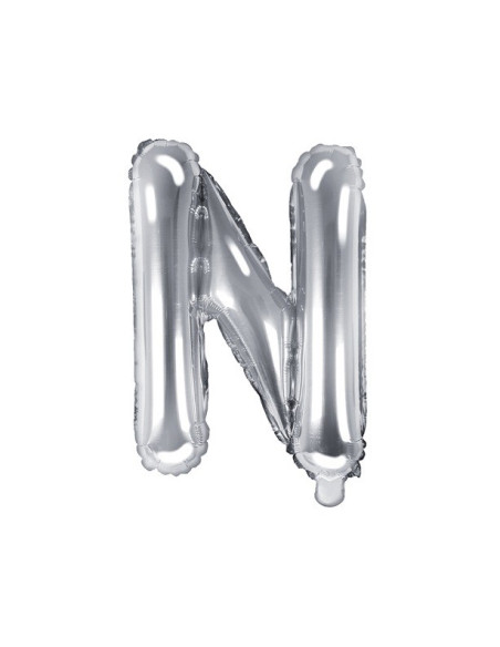 GÜNSTIGER SILBERBUCHSTABEN-N-BALLON