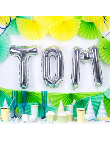 BALLONS DE LETTRES ARGENTES EN SUISSE