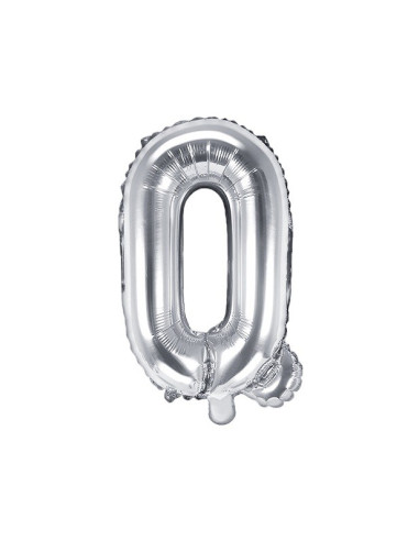 PALLONCINO IN ARGENTO CON LETTERA Q IN SVIZZERA