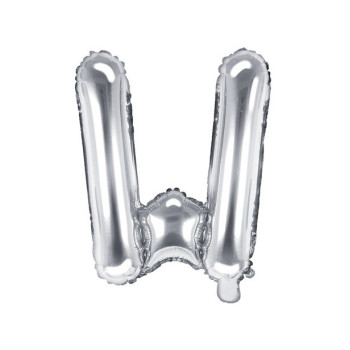 BALLON LETTRE W ARGENTE EN SUISSE 2