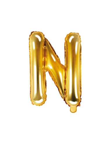PALLONCINO IN FOIL LETTERA N IN SVIZZERA