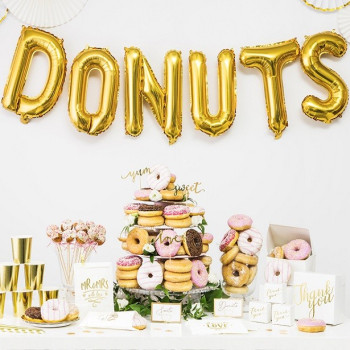 PALLONCINO IN ALLUMINIO LETTERA O 2