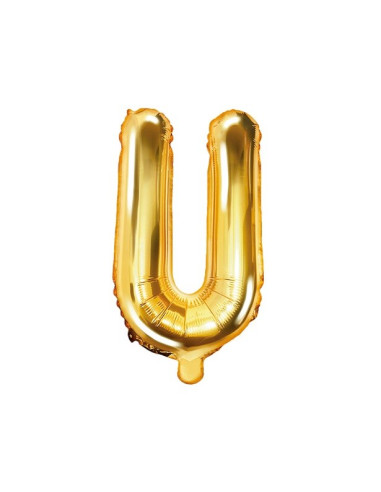 GOLDENER BUCHSTABE U FÜR PARTY IN DER SCHWEIZ