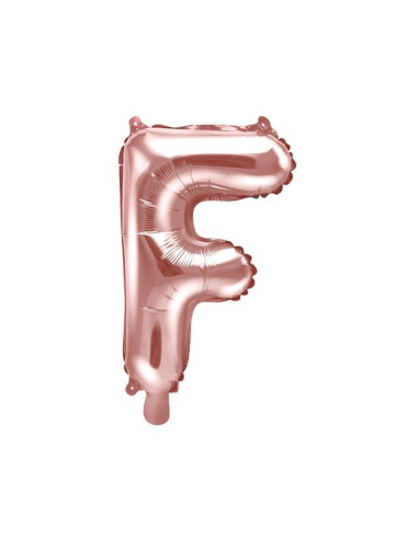 BALLONS DE LETTRES ALUMINIUM ROSE GOLD