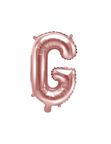 ROSÉGOLDENE ALUMINIUM-BUCHSTABENBALLONS