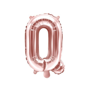 BALLONS DE LETTRES ALUMINIUM ROSE GOLD 2