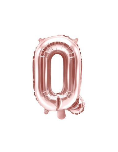 BALLON ROSE GOLD LETTRE Q EN SUISSE