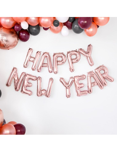 ROSÉGOLDENE ALUMINIUM-BUCHSTABENBALLONS