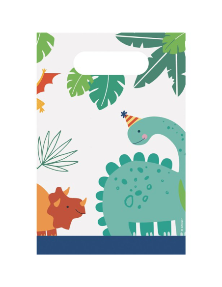 Dinosaurier Papiertüten - Für Süßigkeiten und kleine Geschenke - Bellefete.ch