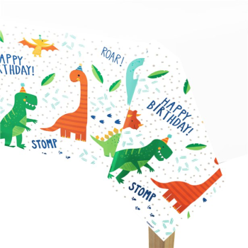 Dinosaurier-Partytischdecke aus Kunststoff - Jurassic Party - Bellefete.ch 2