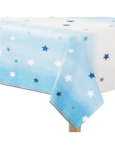 Tischdecke Petite Étoile Blau - Partydekoration Baby und Geburtstag 1 Jahr - Bellefete.ch Tischdecke Petite Étoile Blau - Partydekoration Baby und Geburtstag 1 Jahr - Bellefete.ch