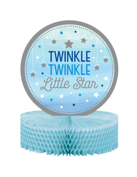 Herzstück Petite Étoile Blau - Dekoratives Geburtstagszubehör 1 Jahr - Bellefete.ch