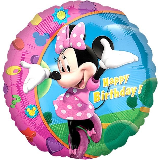 Minnie Maus Geburtstagsballon