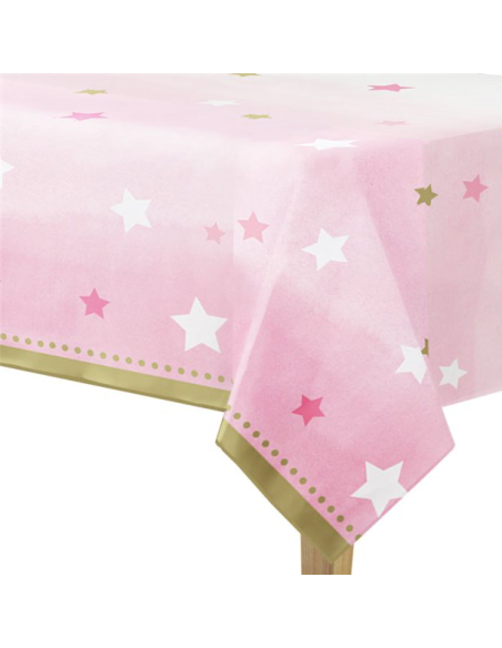 Tischdecke Petite Étoile Rose - Kindergeburtstag Dekoration - Bellefete.ch