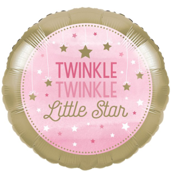 Palloncino da festa in alluminio Petite Étoile Rose - Decorazione compleanno 1 anno - Bellefete.ch