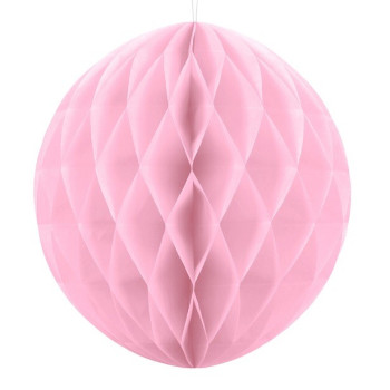Decorazione palla di carta Rosa Chiaro - 20cm - Decorazione di festa - Bellefete.ch