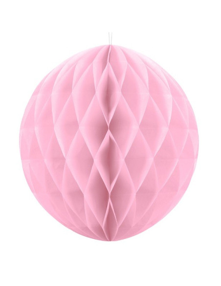 Decorazione palla di carta Rosa Chiaro - 20cm - Decorazione di festa - Bellefete.ch