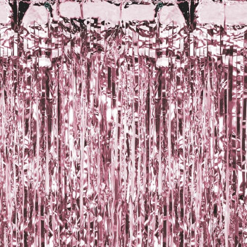 Partyvorhang Rose Gold - Dekoration Hochzeit, Geburtstag & Baby Shower - Schweiz 2
