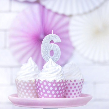 BOUGIE ANNIVERSAIRE NUMERO 6 2