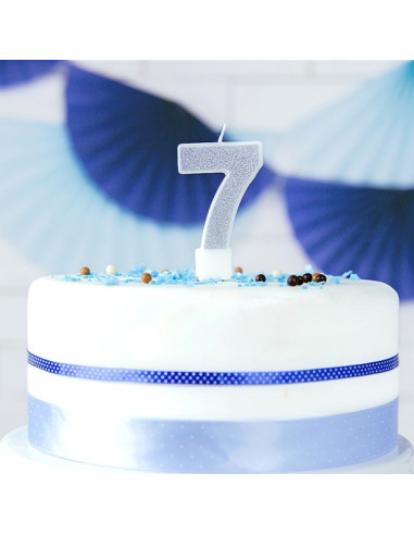 CANDELA GLITTER NUMERO 7 IN SVIZZERA