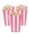 scatola di popcorn rosa chiaro economica