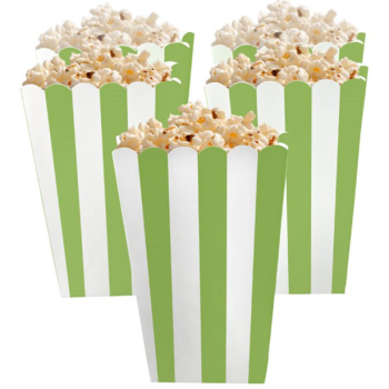 Lime Green Popcorn-Boxen - Party Dekoration - Bellefete.ch