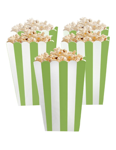 Lime Green Popcorn-Boxen - Party Dekoration - Bellefete.ch