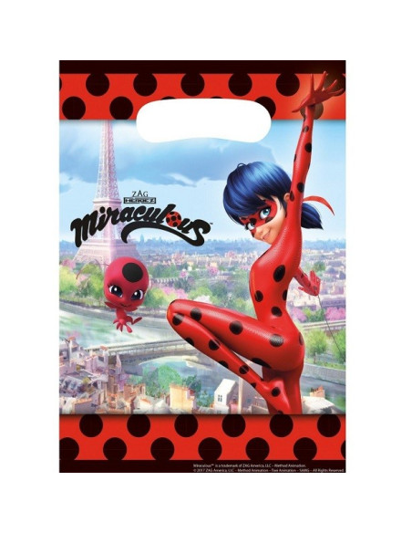 Miraculous Ladybug Partytaschen - Geburtstagsgeschenktüten - Schweiz
